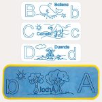 H SELLOS LECTO ABECEDARIO C/28 PZAS