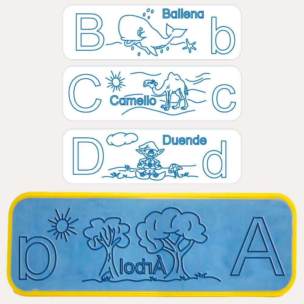 H SELLOS LECTO ABECEDARIO C/28 PZAS