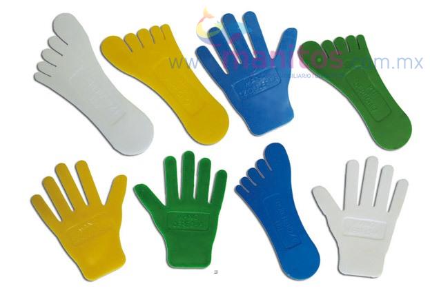 H HUELLAS PIES Y MANOS CON 10 PZAS.