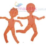 H MUÑECO ARTICULADO 15 NIÑOS Y 15 NIÑAS