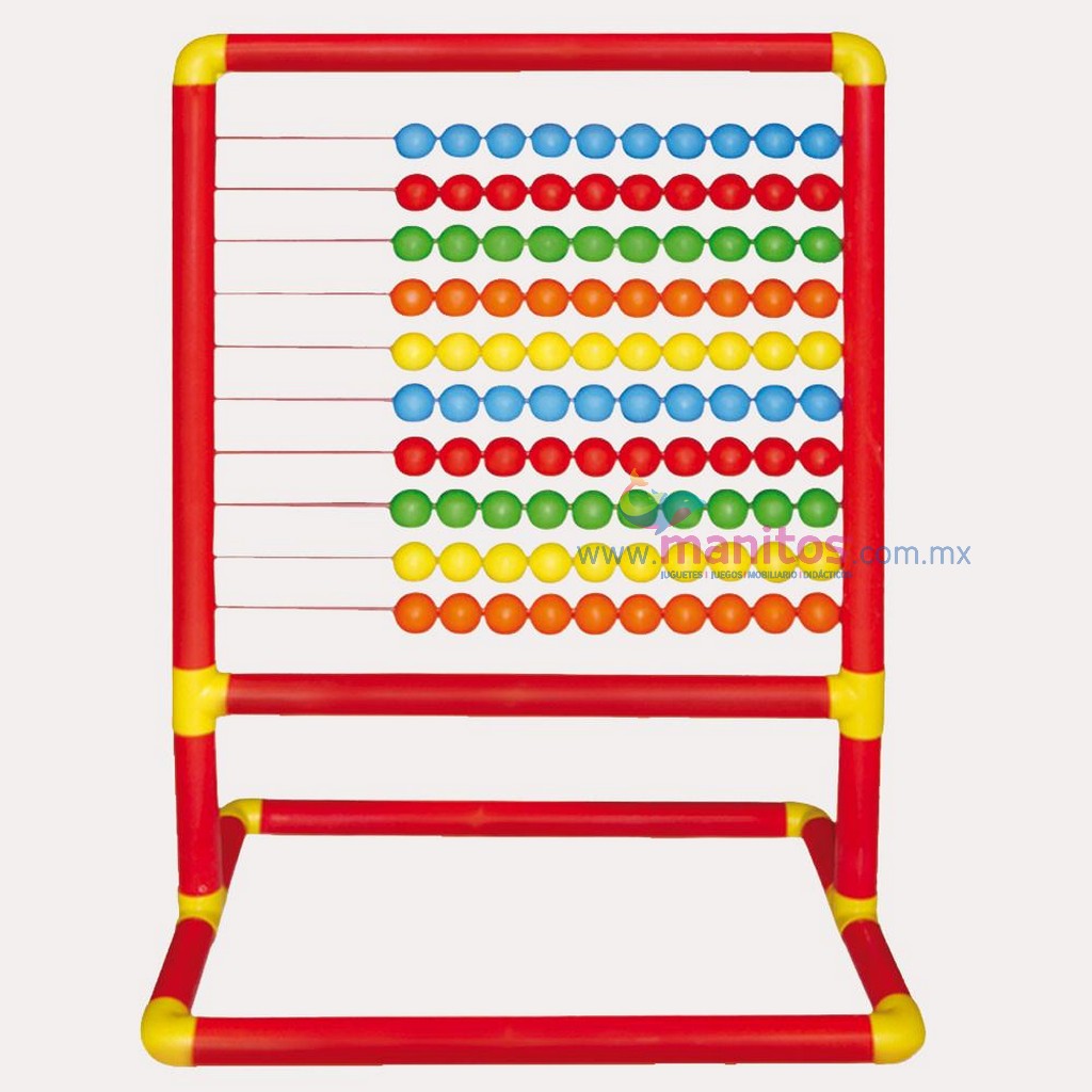 H ABACO GIGANTE 10 LINEAS 2 130X106CM ESTRUCTURA TUBULAR