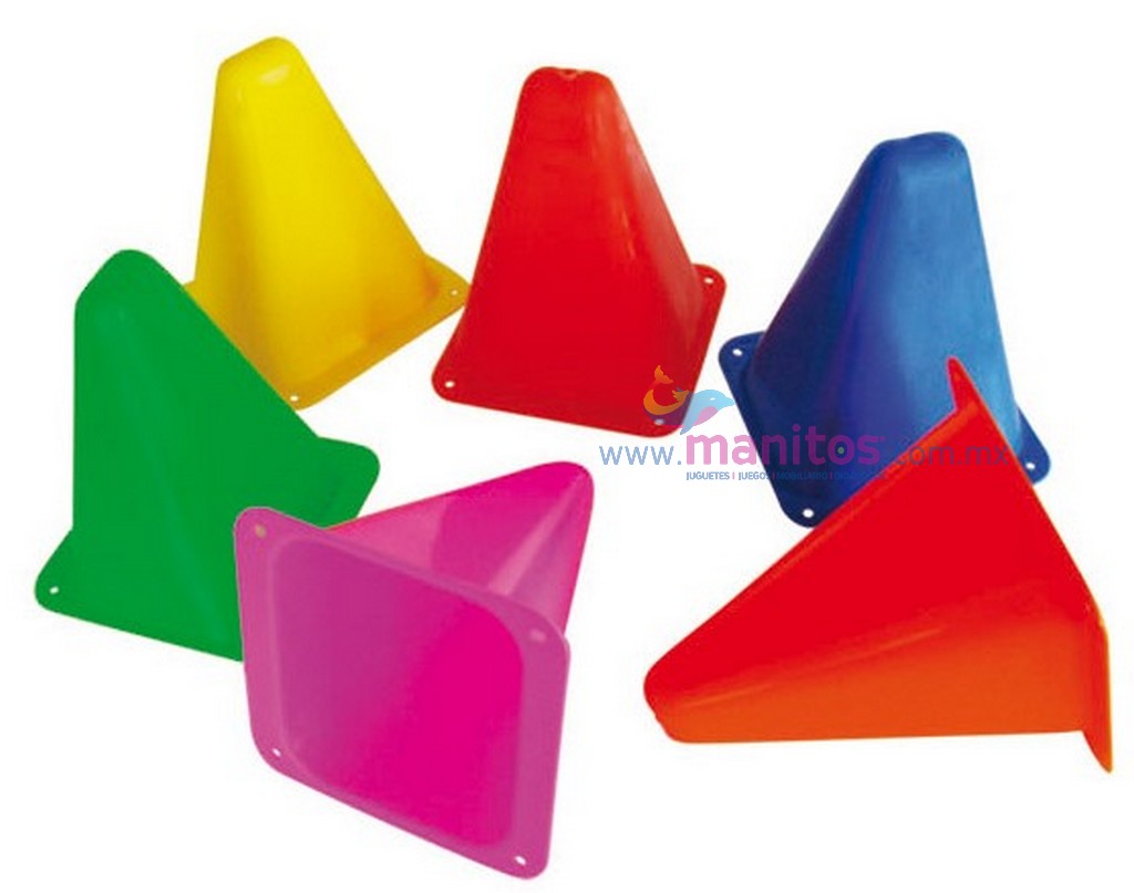 H CONO BASE CUADRADA 6 PZAS.