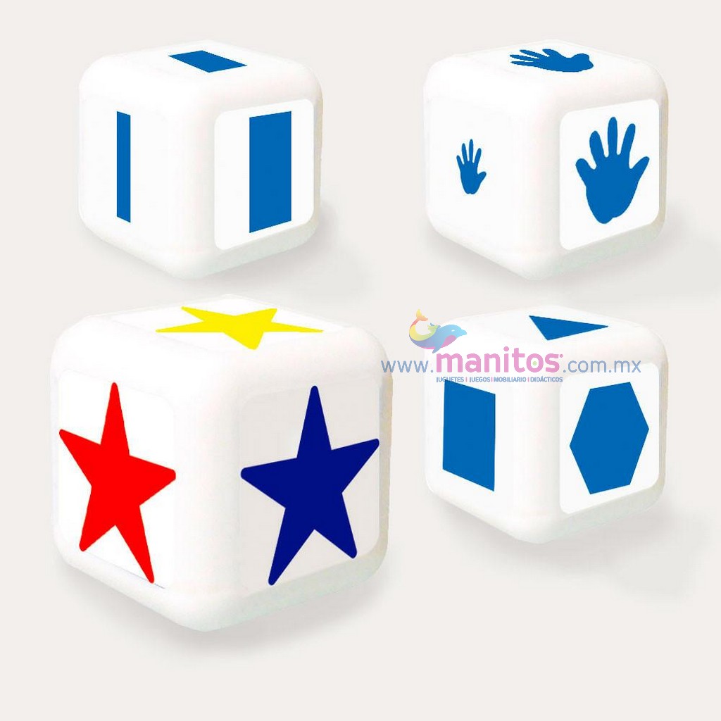 H CUBOS PARA BLOQUES LOGICOS 4PZA