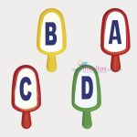 H PALETA ALFABETO C/ 14 PZAS EN