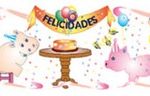 CENEFA DECORATIVA FELIZ CUMPLEAÑOS