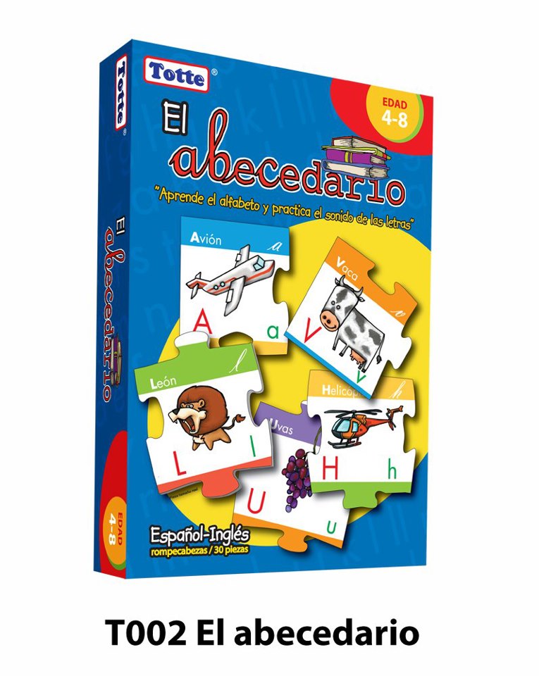 El abecedario (español-inglés)