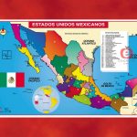 LAMINA REPUBLICA MEXICANA 28x40cm aprox.