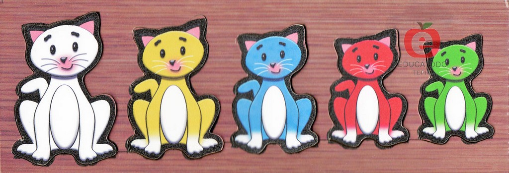 TABLERO MAGNETICO DE SERIACION GATOS