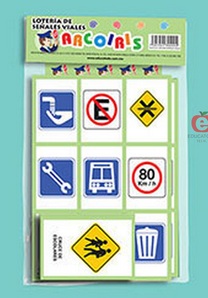 LOTERIA ARCOIRIS SEÑALES VIALES