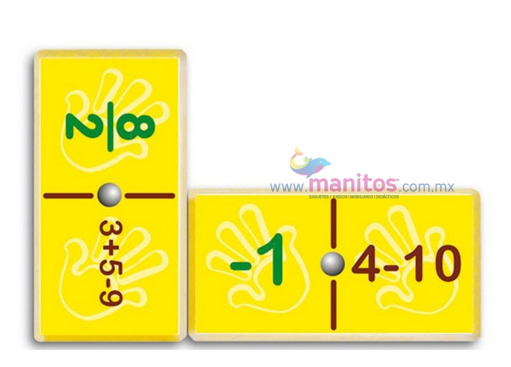 H DOMINO JR. NUMEROS ENTEROS CON 28 FICHAS