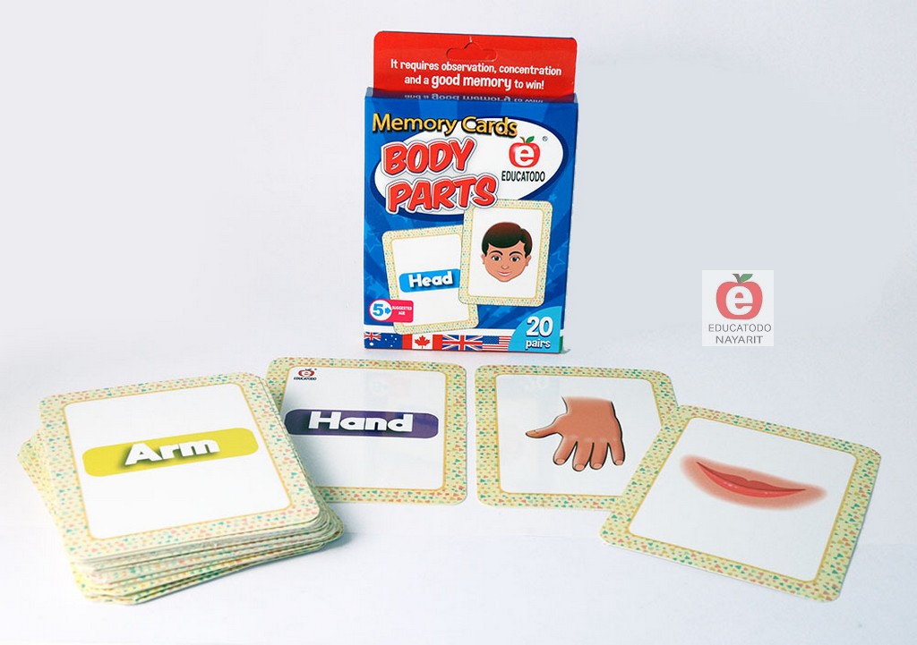 MEMORY CARDS BODY PARTS