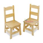 Wooden Chair Pair