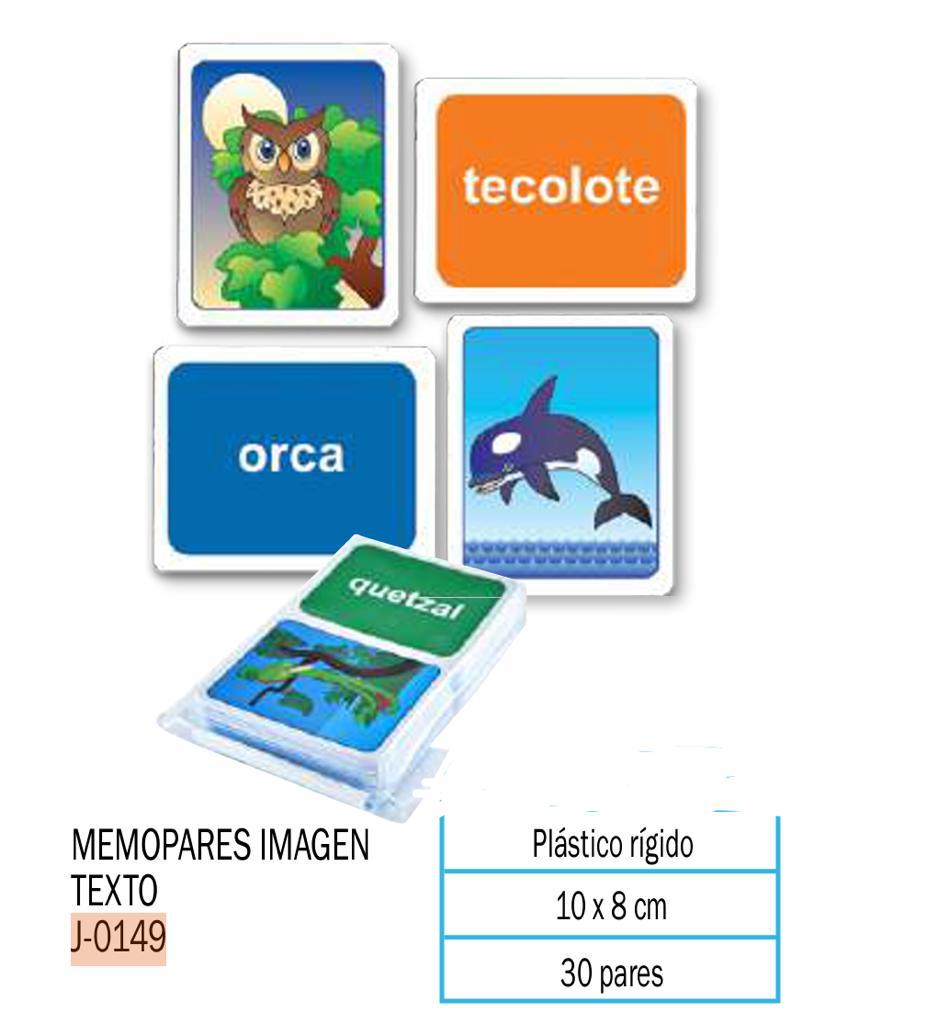 MEMOPARES IMAGEN TEXTO