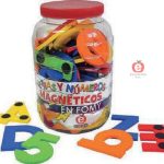 LETRAS Y NUMEROS MAGNETICOS DE FOMY