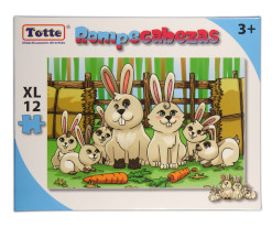 RC. FAMILIA DE CONEJOS 12PZ XL