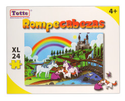 Rc. Familia de unicornios 24 pzas XL