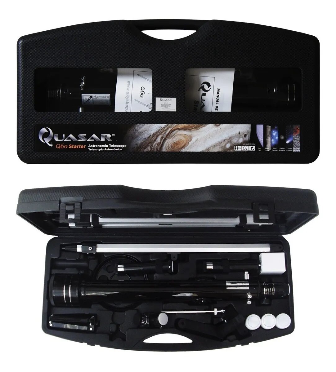 Telescopio Q60 con adaptador smartphone