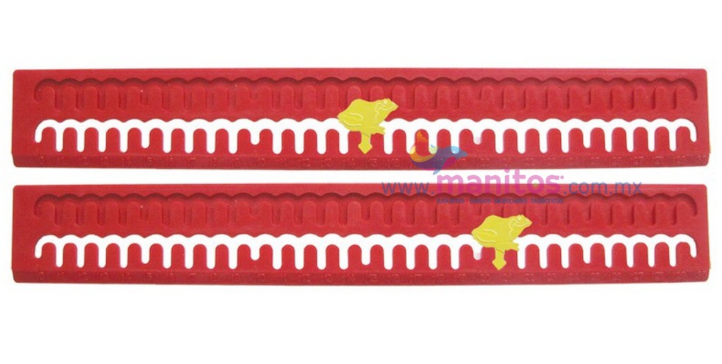 H REGLA CON RANA SALTARINA