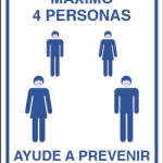 MAXIMO 4 PERSONAS 39 x 29 cm