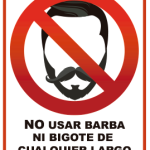 NO USAR BARBA NI BIGOTE DE CUALQUIER LARGO
