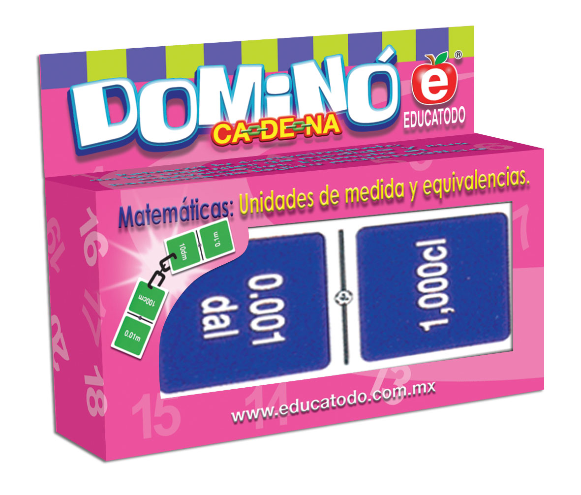 DOMINO DE MEDIDAS DE CAPACIDAD