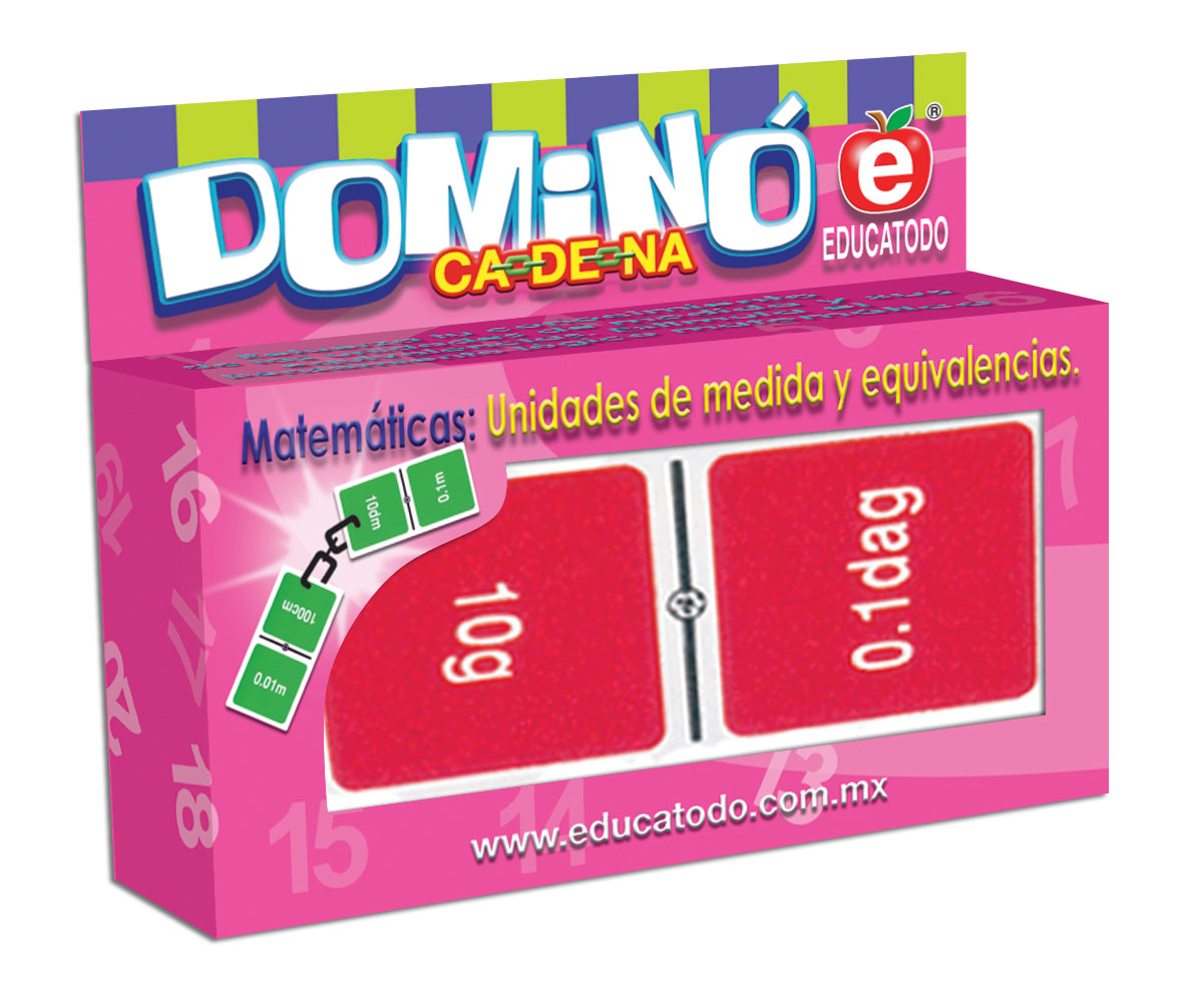 DOMINO DE MEDIDAS DE PESO
