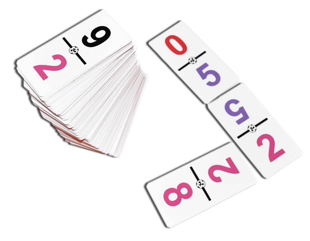 DOMINO GRUPAL NUMEROS DEL 0 AL 12  91 PIEZAS