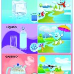 POSTER EL AGUA ESTADOS FISICOS