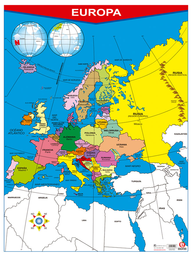 POSTER EUROPA / EUROPA FISICA