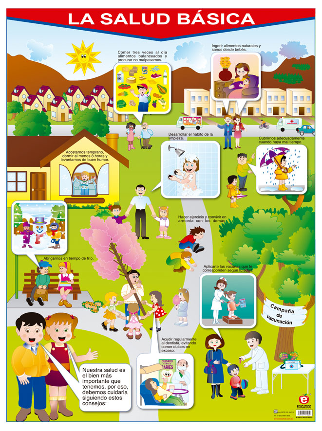 POSTER LA SALUD BASICA