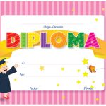 DIPLOMA GRADUACION NIÑA PAQUETE CON 35 PIEZAS