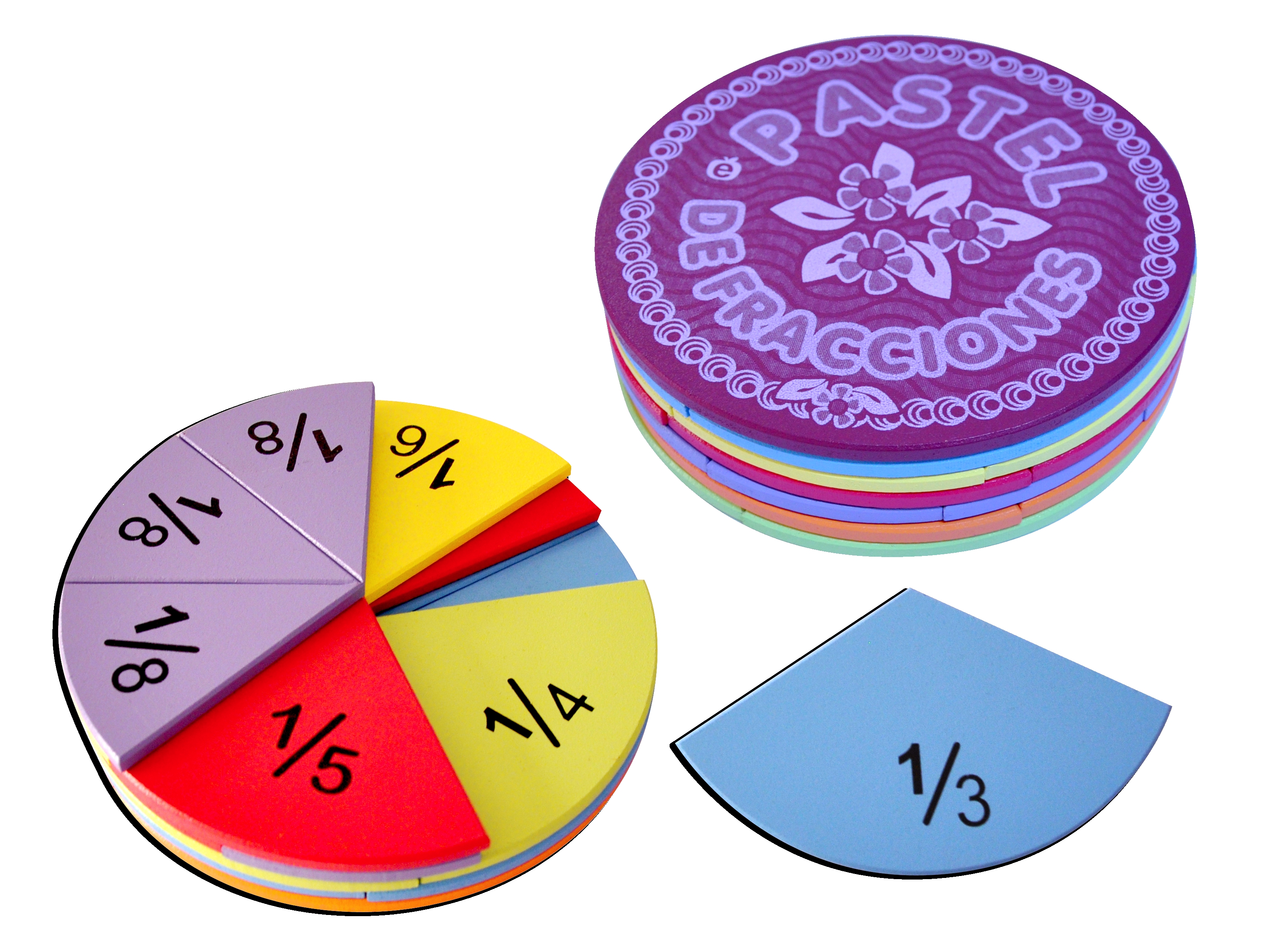 PASTEL DE FRACCIONES