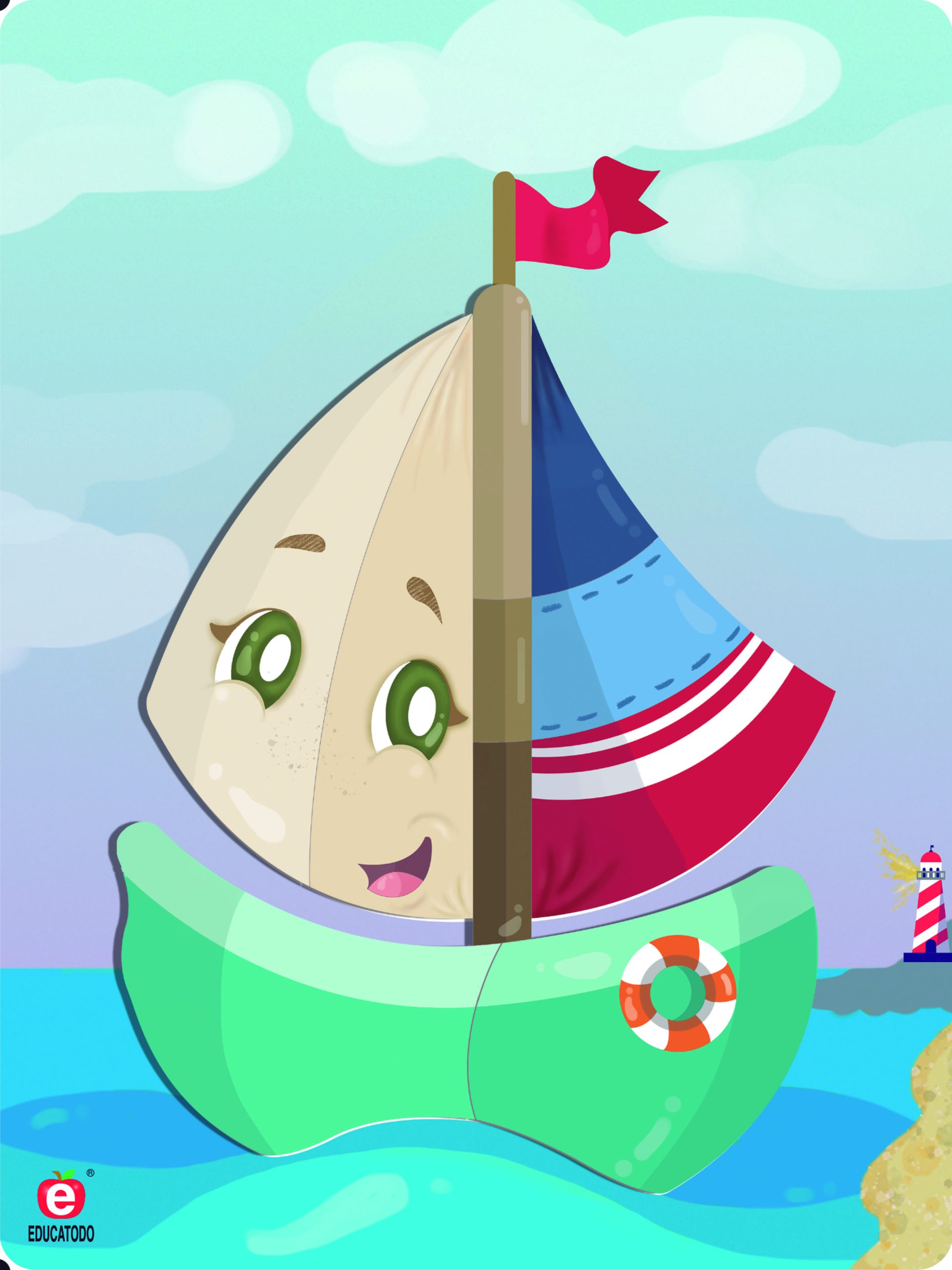 ROMPECABEZAS EL BOTE DE VELA 28 X 21 CM