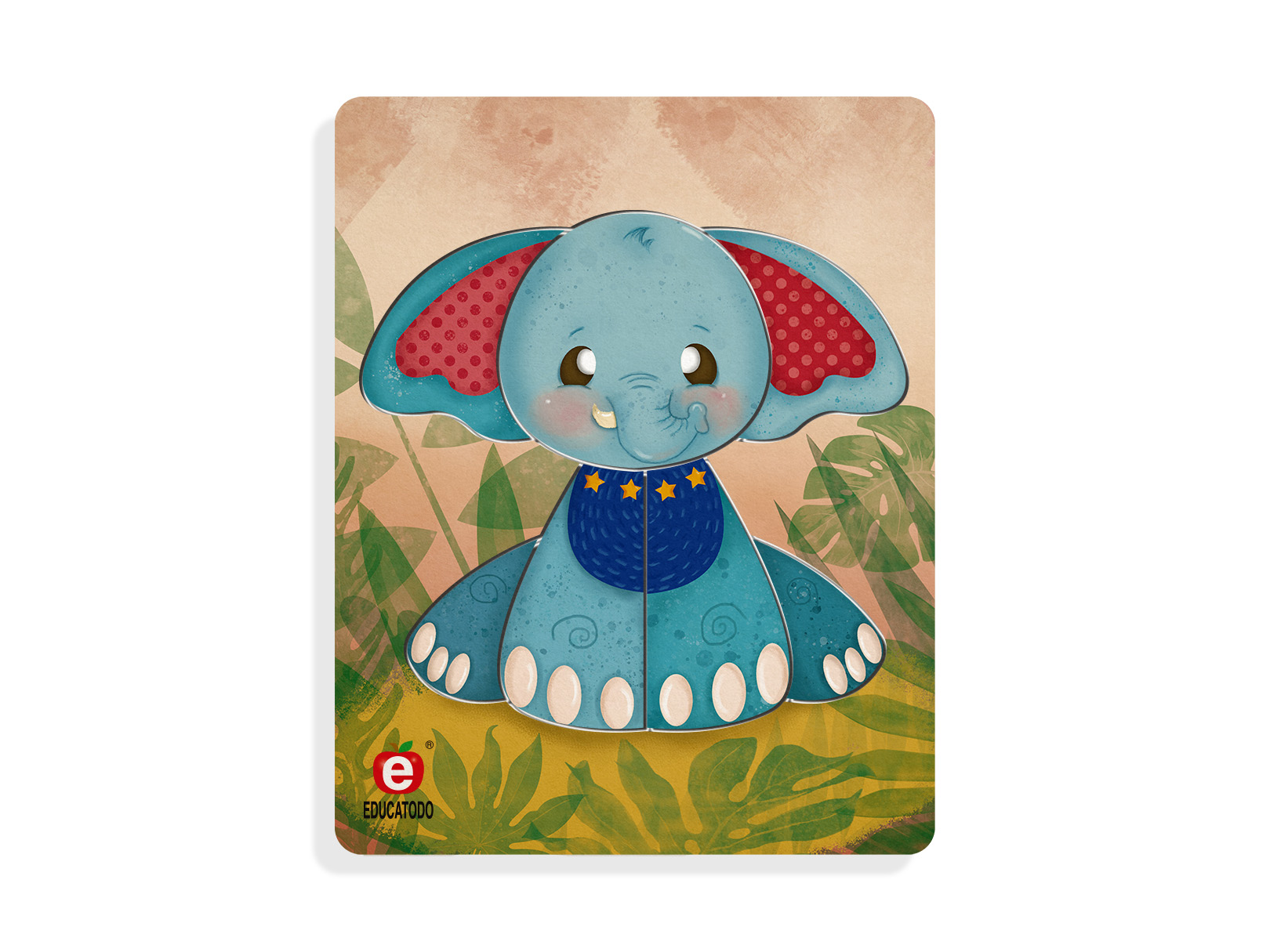 ROMPECABEZAS EL ELEFANTE 21.5 X 17 CM