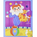 ROMPECABEZAS EL PAYASO C/M GDE. 28 X 21 CM