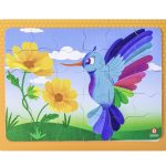 ROMPECABEZAS EL COLIBRI C/M GDE. 28 X 21 CM