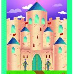 ROMPECABEZAS EL CASTILLO C/M GDE. 28 X 21 CM