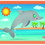 ROMPECABEZAS EL DELFIN C/M CH. 21.5 X 17 CM