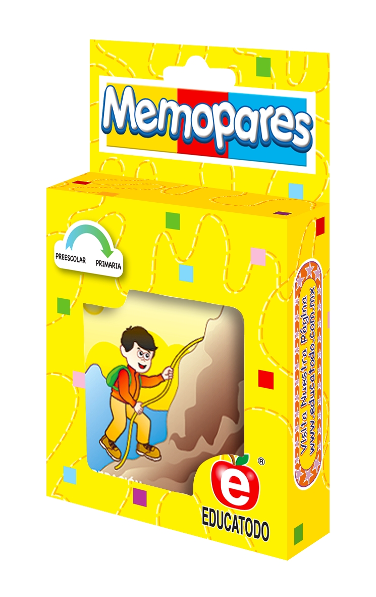 MEMOPARES DE VALORES C/54 TARJETAS