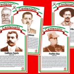 PERSONAJES REVOLUCION CON 9 PIEZAS 30 X 20 CM