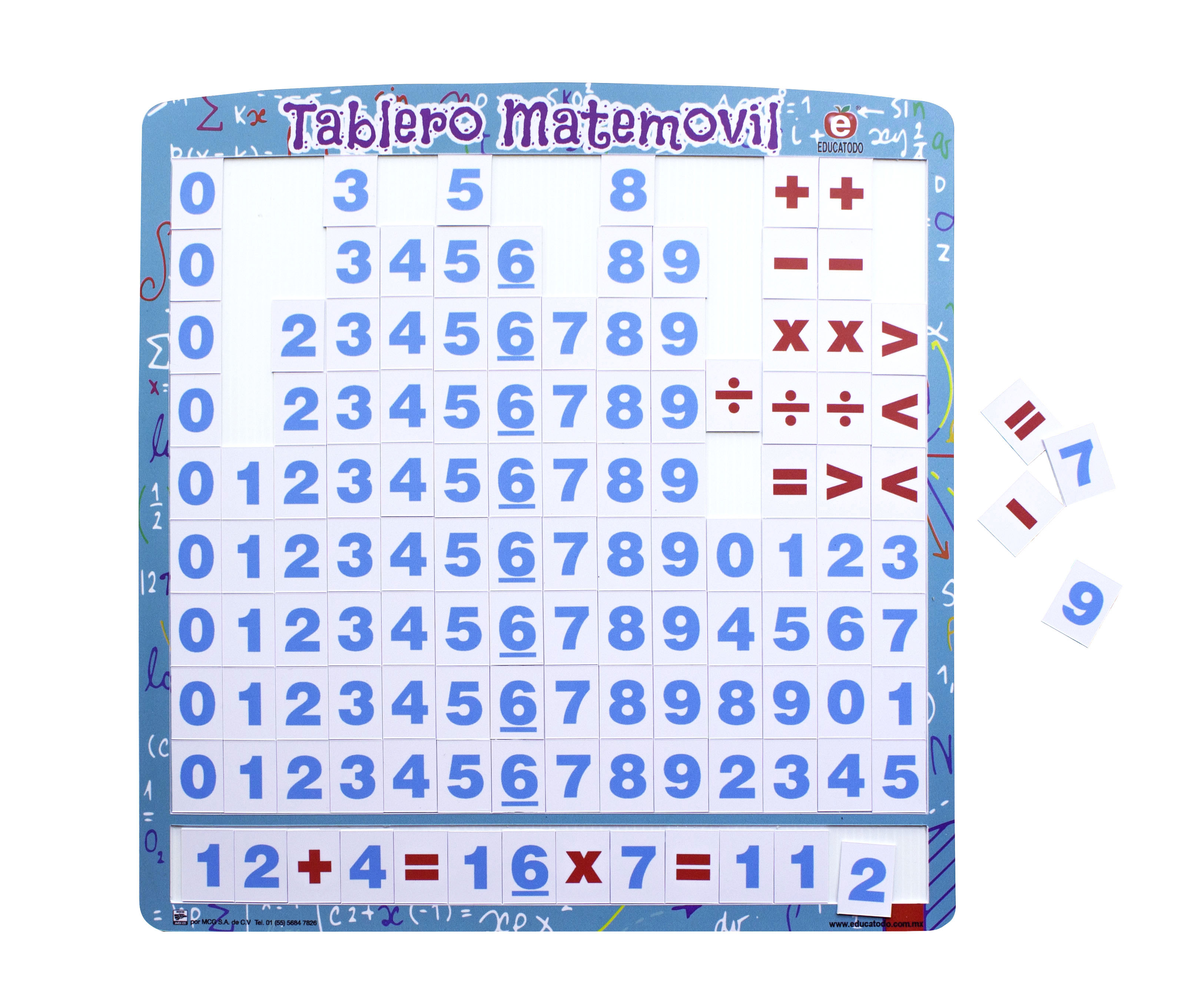 TABLERO MATEMOVIL