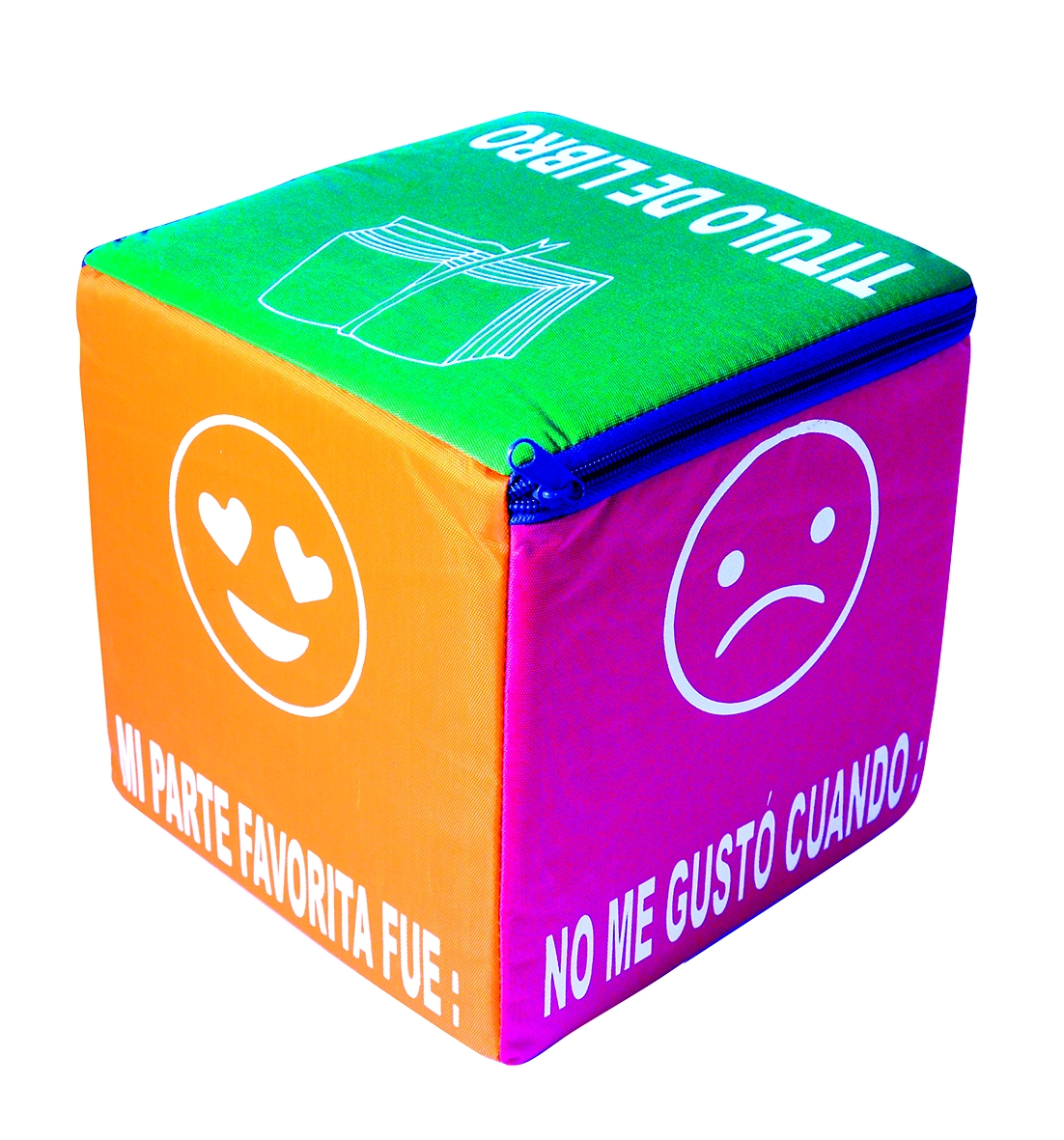 CUBO INTERACTIVO PARA ANALISIS DE LECTURA 20 X 20 CM