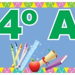 SEÑAL GRUPO 4°A 30 X 20 CM APROX. CAL. 20