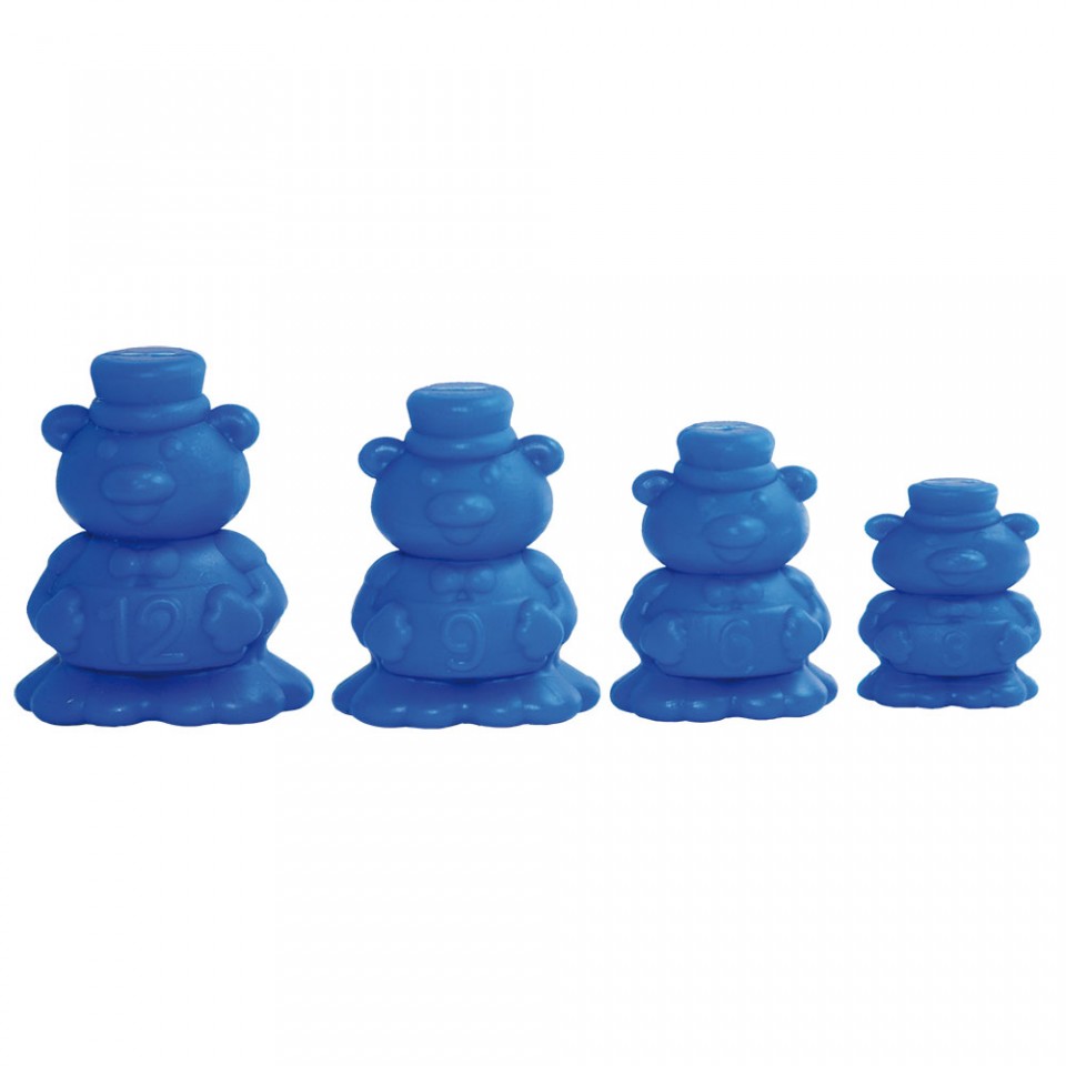 H OSITOS PARA BALANZA PESO DE3,6,9,12 GR. (23 PZAS)