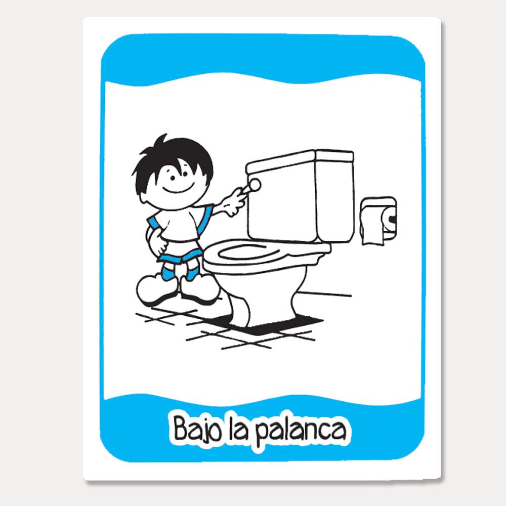 H SEÑAL BAJA LA PALANCA NI?O 1 PZA.