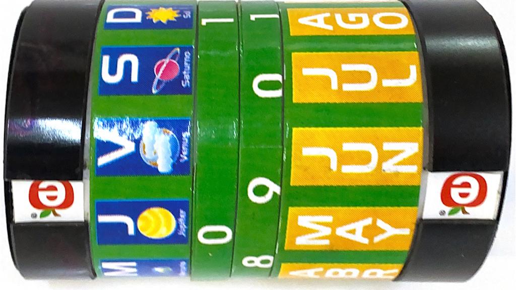 GIROGRAFO PORTA LAPIZ CALENDARIO