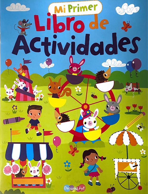 Libro actividades 22x28cm mi primer libro de actividades 24 pag