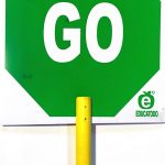 PALETA SIGN STOP/GO 30 X 20 CM