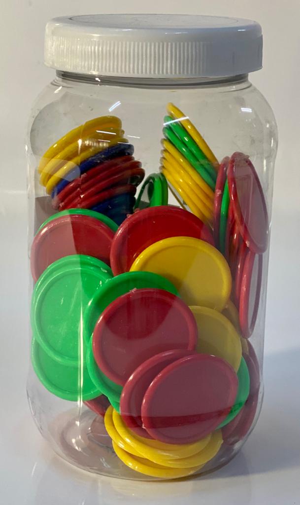 FICHAS PARA CONTAR 100PZ