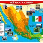 POSTER MEXICO CLIMAS C/B